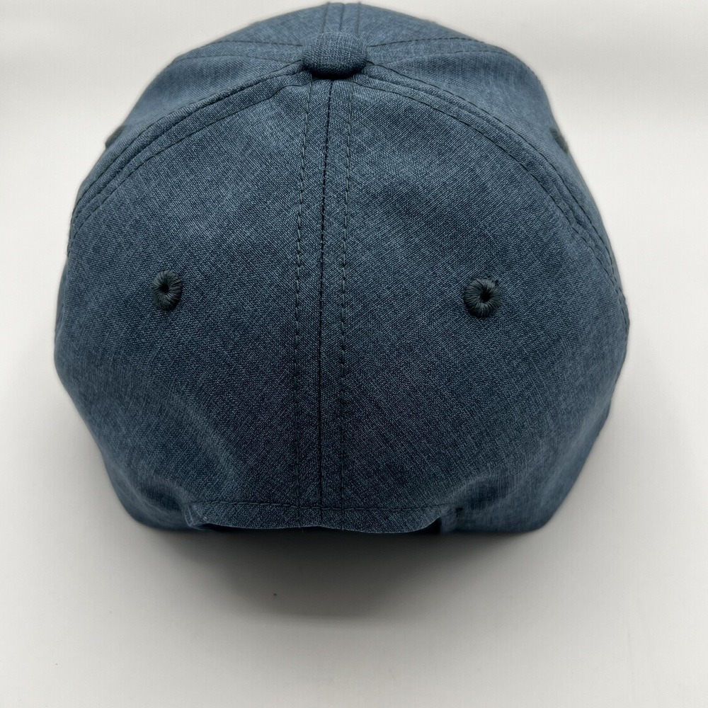 Flag & Anthem Snapback  Hat Blue One Size Adjustable Mesh Back 6 Panel - Picture 3 of 7